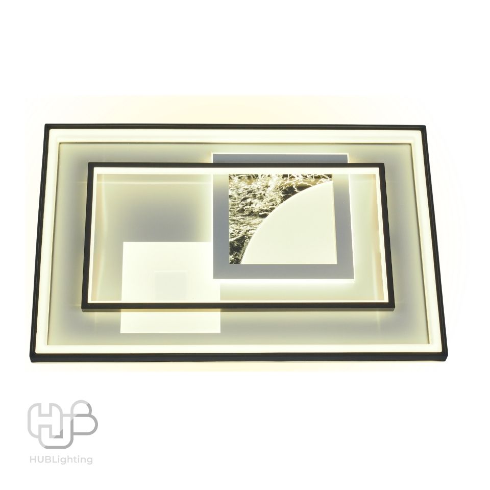 โคมไฟเพดาน CEILING LED 9512 RECTANGLE (1200x800) HUB LIGHTING