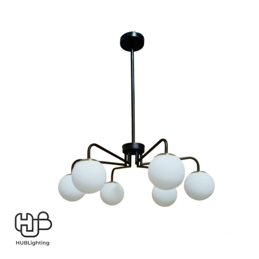 [DWCE0889] โคมไฟเพดาน PENDENT ช่อ 36411-6 E27 HUB LIGHTING