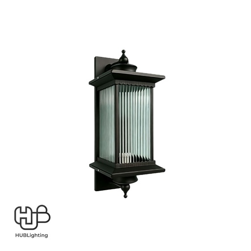 [DWAO0334] โคมไฟผนังภายนอก D23-1C CG E27 HUB LIGHTING