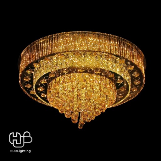 [DWCE0948] โคมไฟเพดาน CEILING คริสตัล 38030-800 กลม HUB LIGHTING