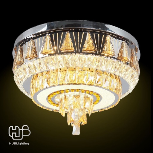 [DWCE0043] โคมไฟเพดาน CEILING คริสตัล 61270-500 กลม HUB LIGHTING