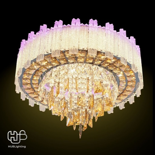 [DWCE0045] โคมไฟเพดาน CEILING คริสตัล 81073-500 กลม HUB LIGHTING