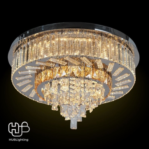 [DWCE0055] โคมไฟเพดาน CEILING คริสตัล 30078-600 กลม HUB LIGHTING