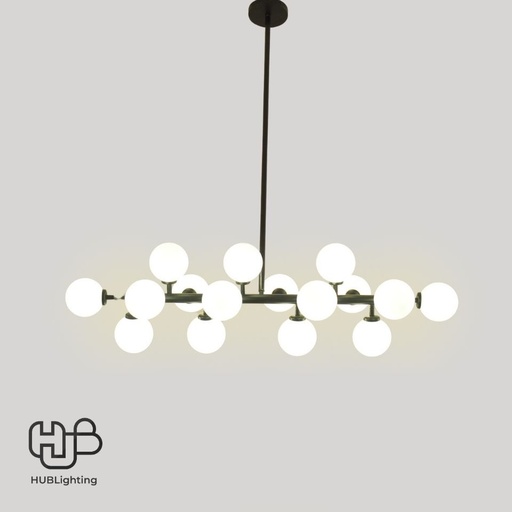 [DWCE0324] โคมไฟเพดาน PENDENT เดี่ยว 9899 (92x26x50) HUB LIGHTING