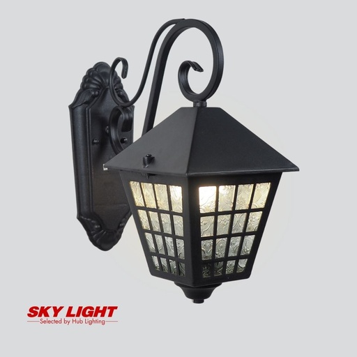 [DWAO0168] โคมไฟผนังภายนอก R2-10800S-BK ดำ SKY LIGHT