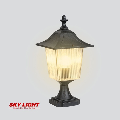 [NBOL0044] โคมไฟสนาม หัวเสา K300BK SKY LIGHT